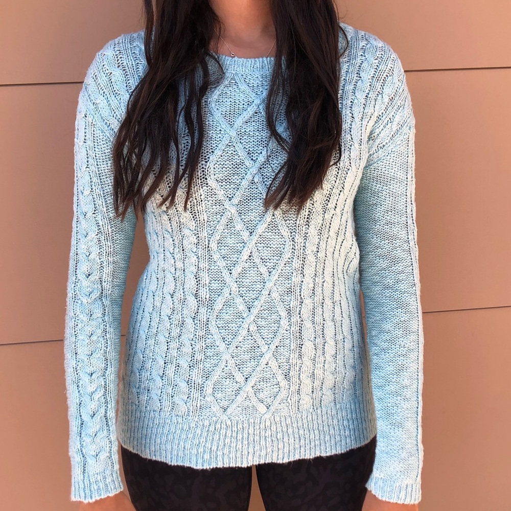 Sky Blue Aeropostale Sweater Size Small